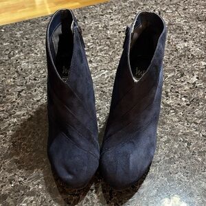 Impo Navy Ankle Booties